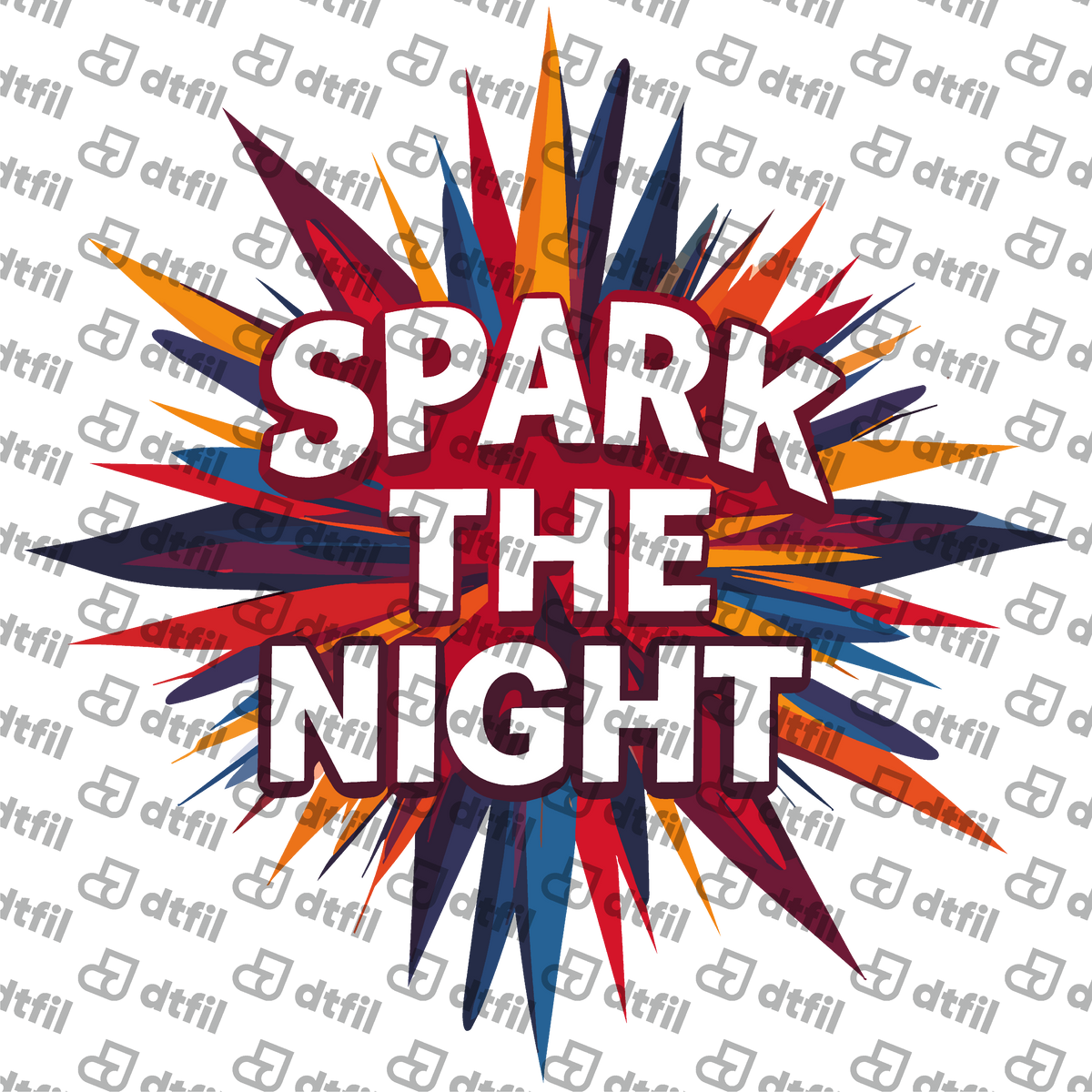 4th of July - Spark The Night Starburst