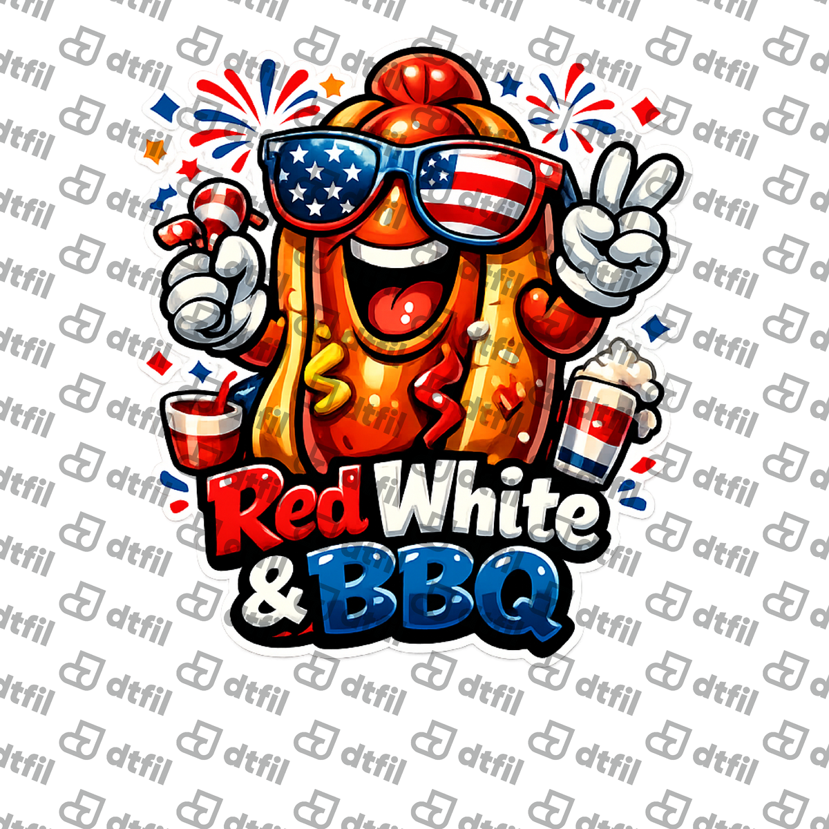 4th of July - Red White & BBQ