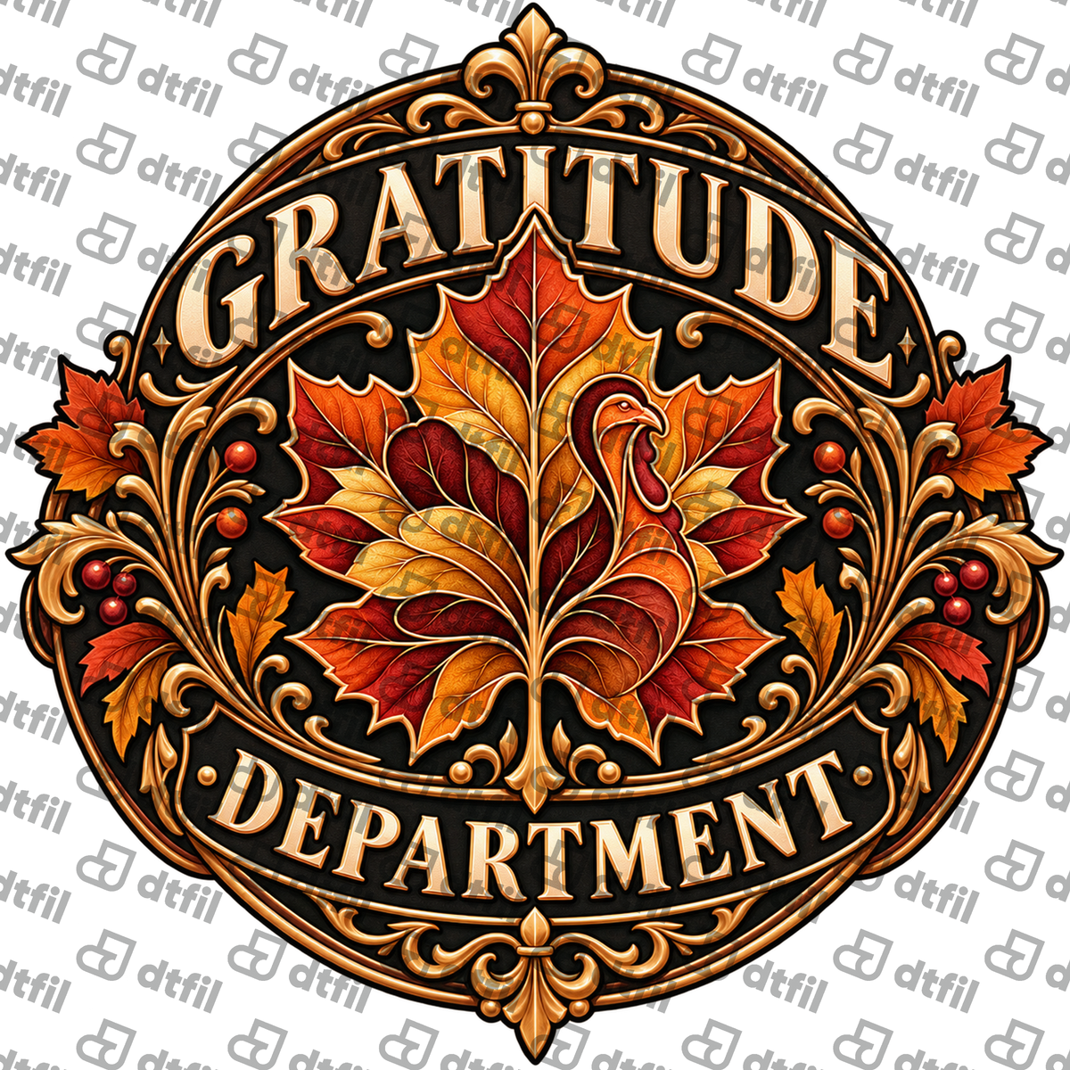 Thanksgiving - Gratitude Department