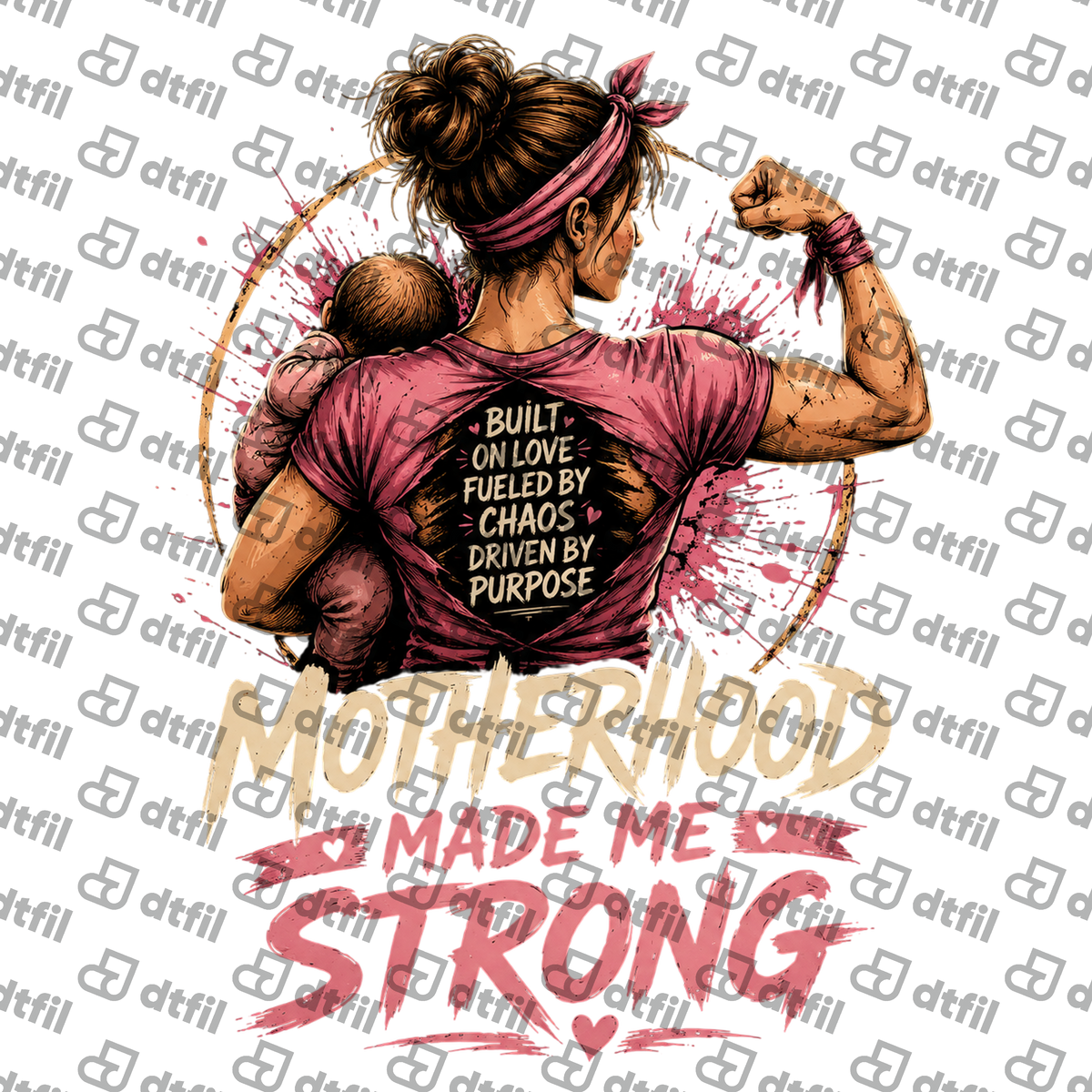 Mother's Day - Motherhood Made Me Strong