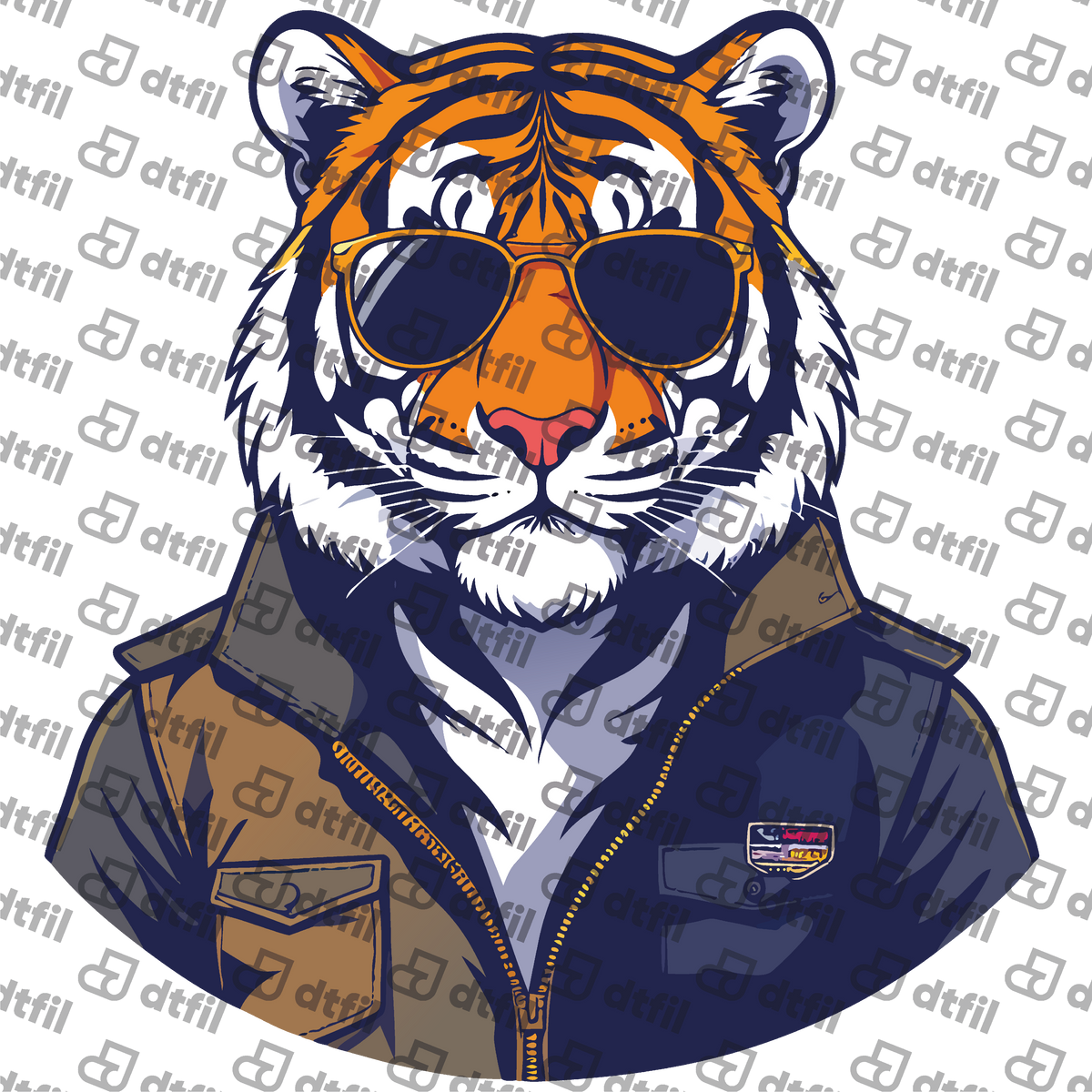 Animals - Cool Aviator Tiger