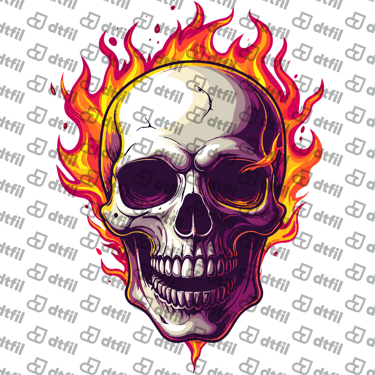 Warriors & Legends - Inferno Reaper Skull