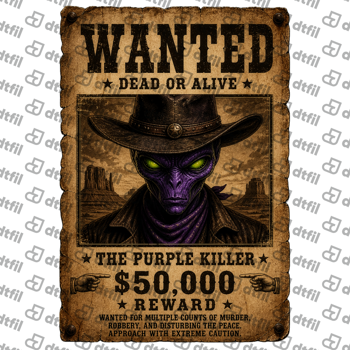Warriors & Legends – Wanted: The Purple Killer