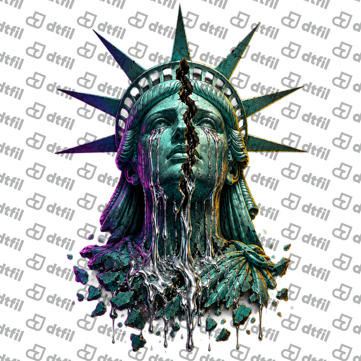 Art - Melting Liberty