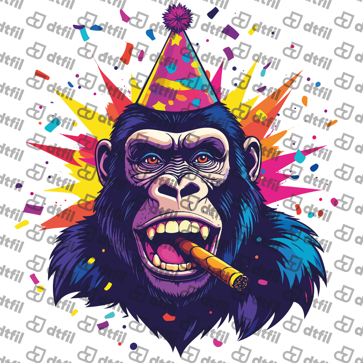 Animals - Wild Party Animal Gorilla