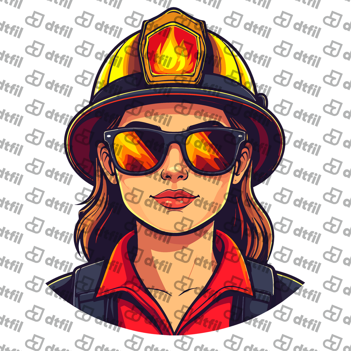 Occupation - Fierce Female Firefighter