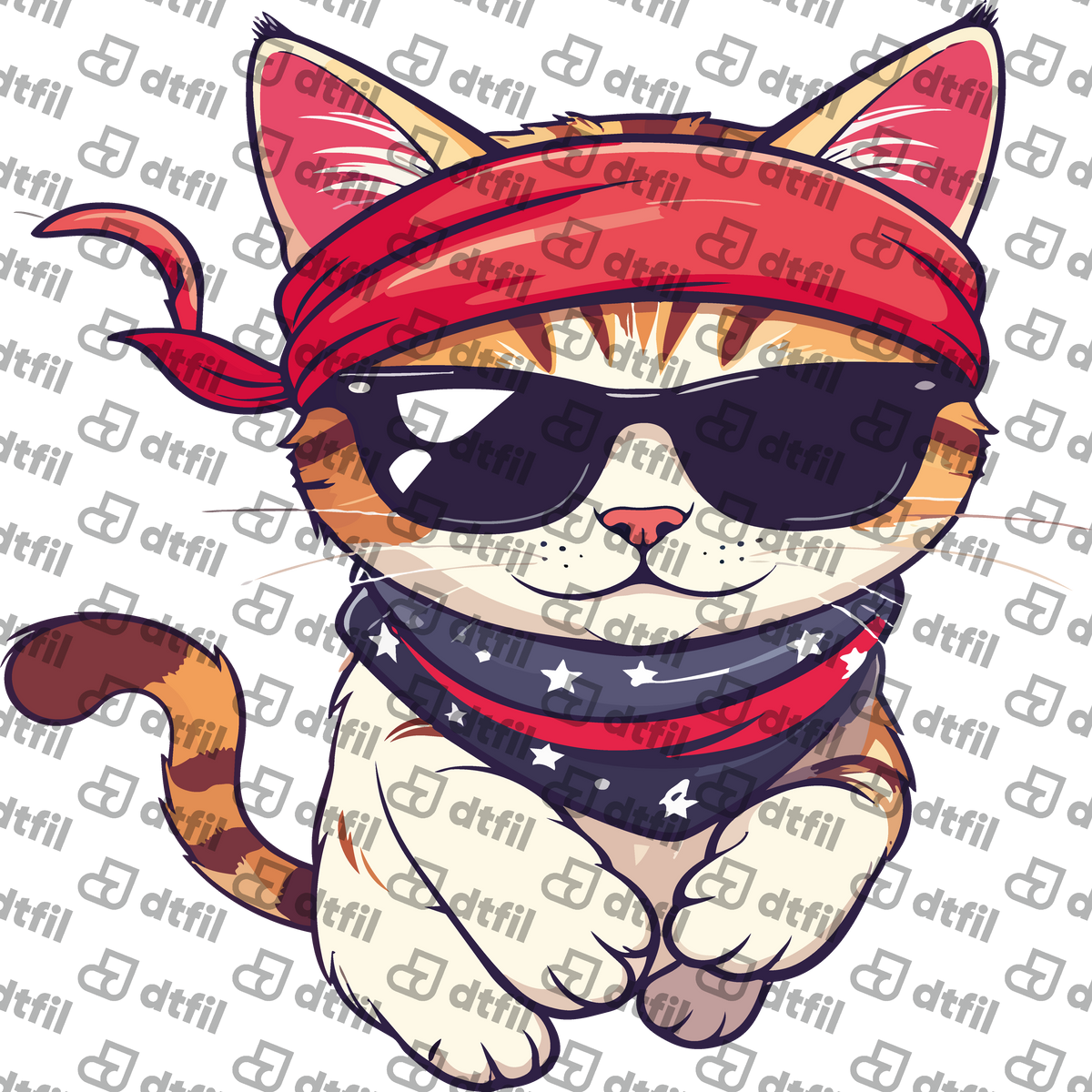 Animals - Cool Rebel Kitty