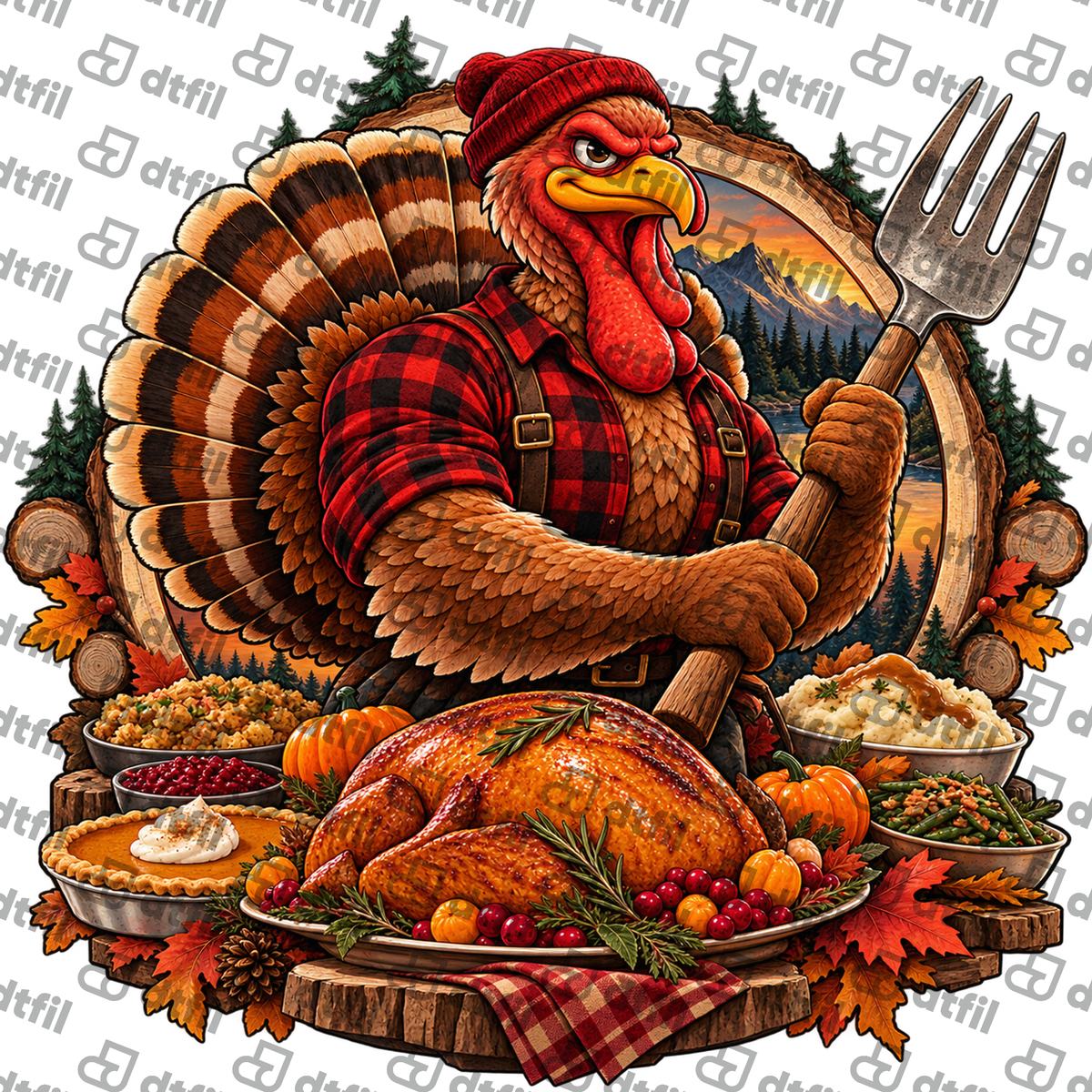 Thanksgiving - The Gridiron Harvest King