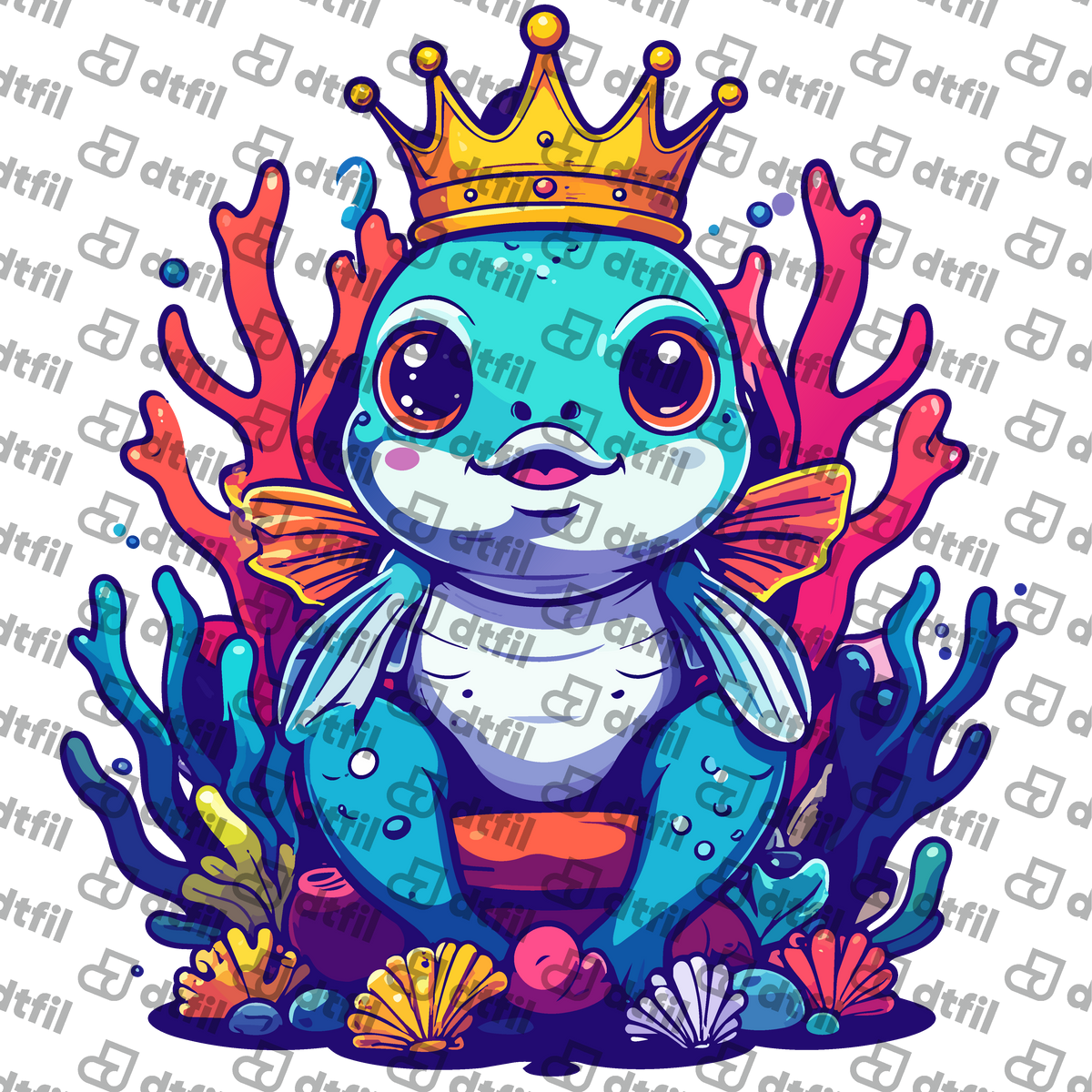 Animals - Cute Coral King