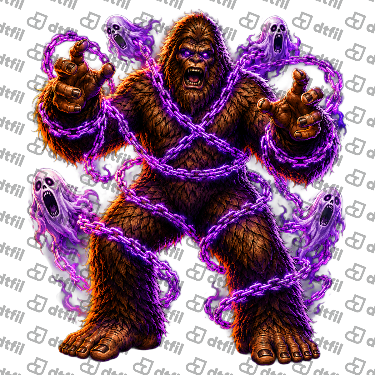Halloween - Bigfoot Haunted Chains