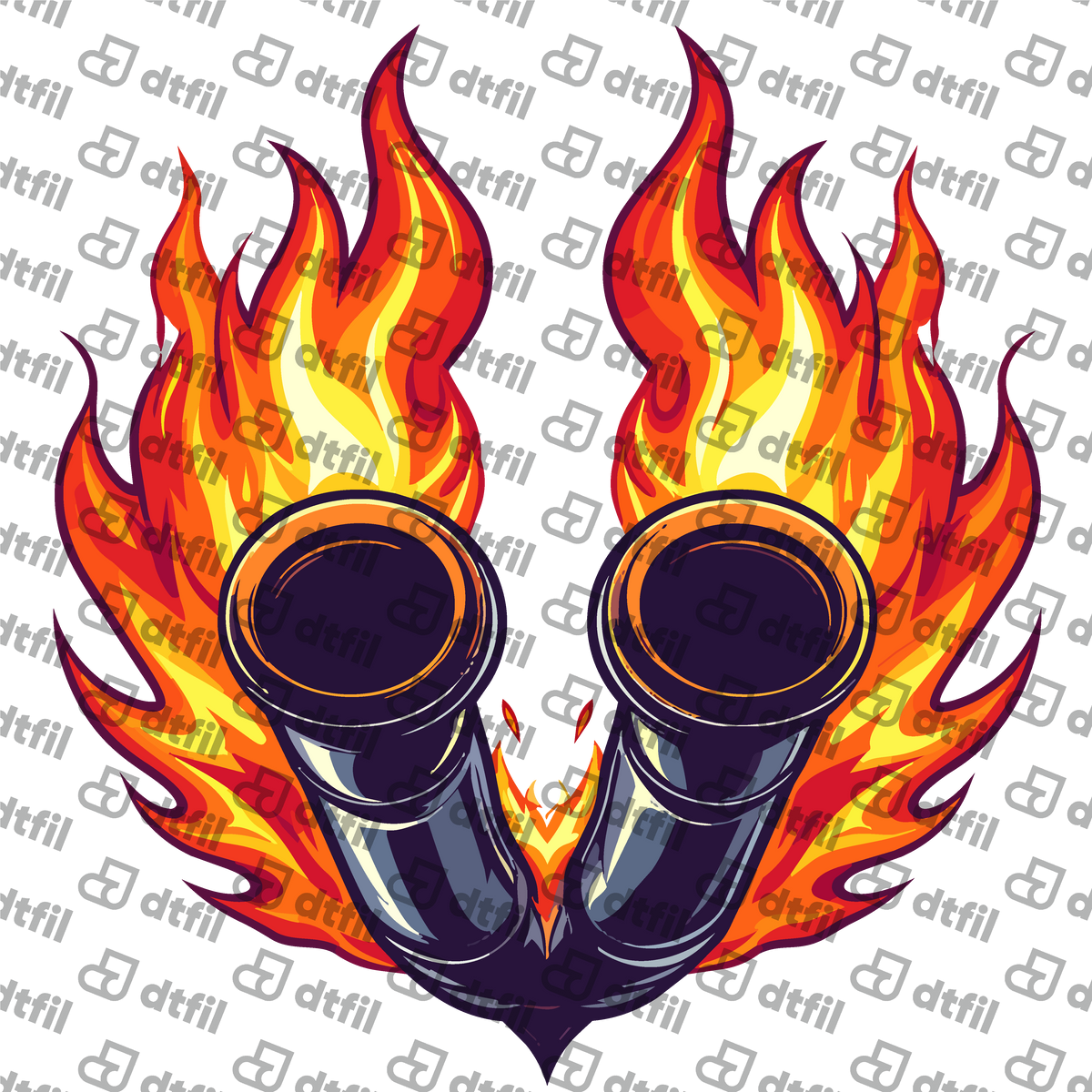 Warriors & Legends - Inferno Twin Exhaust