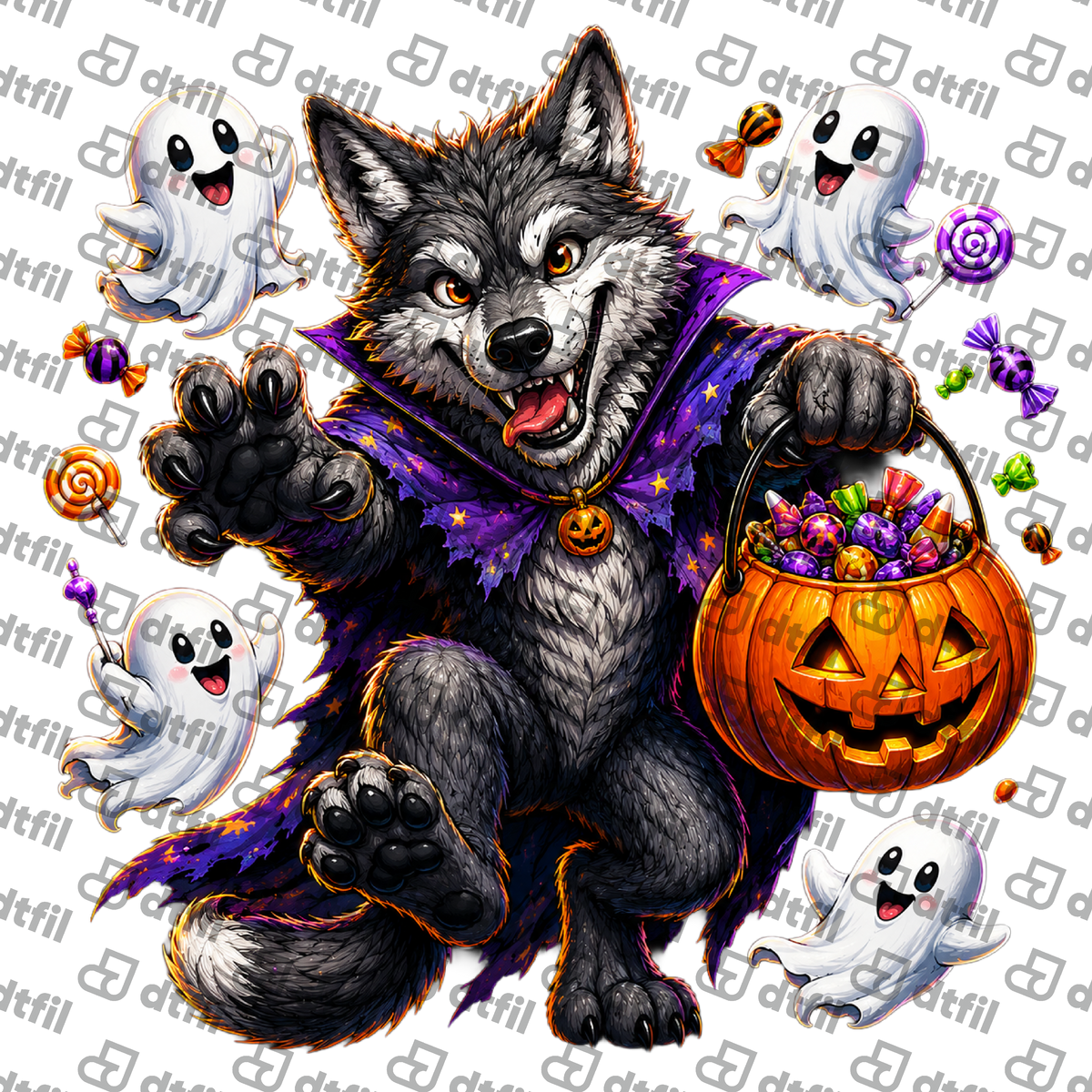 Halloween - Trick-or-Treat Werewolf