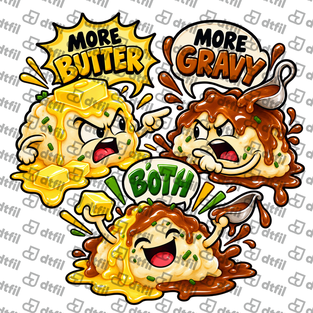 Thanksgiving - More Butter, More Gravy, Both!