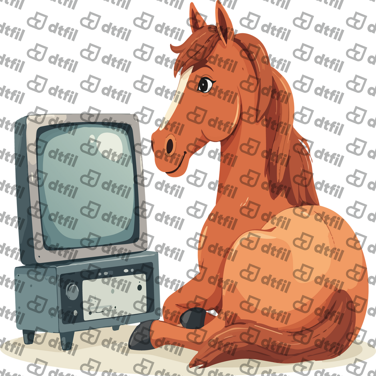 Animals - Retro TV Stallion