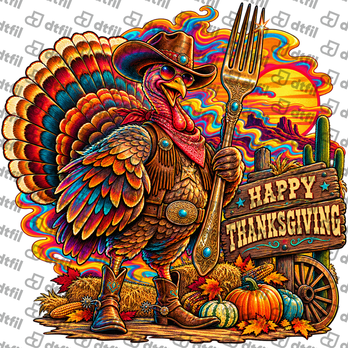 Thanksgiving - Wild West Harvest Turkey