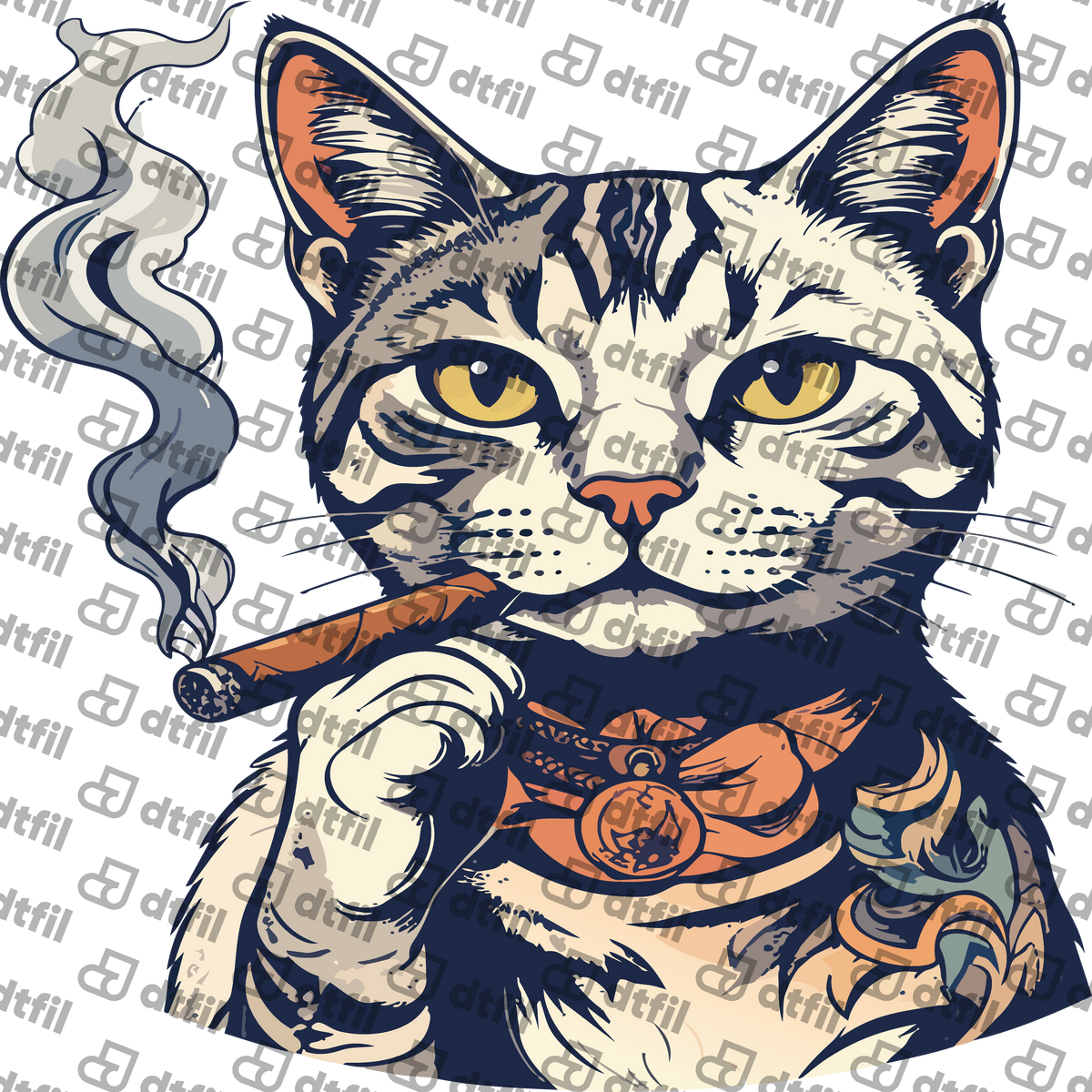 Animals - Rebel Tattoo Cat