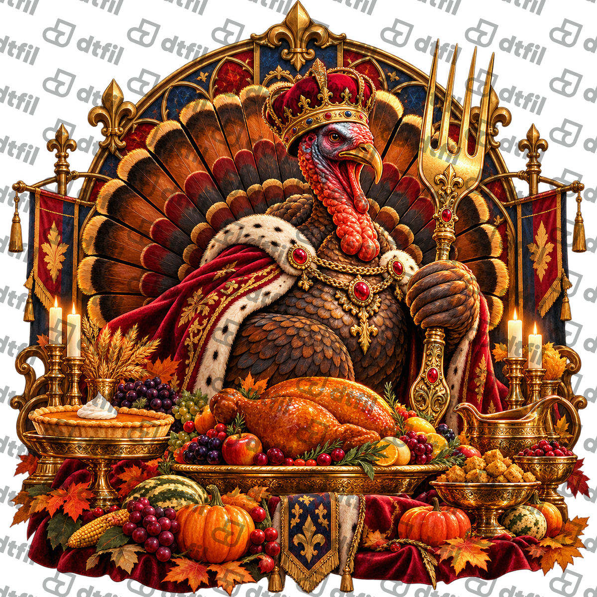 Thanksgiving - The Royal Harvest Turkey King