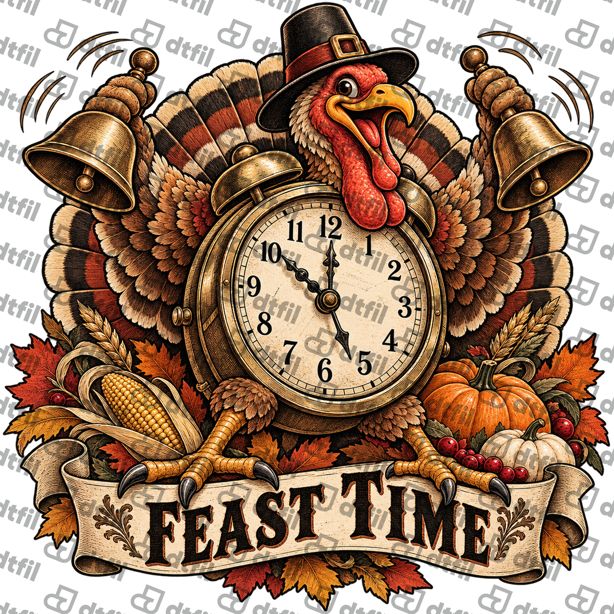 Thanksgiving - Feast Time Turkey