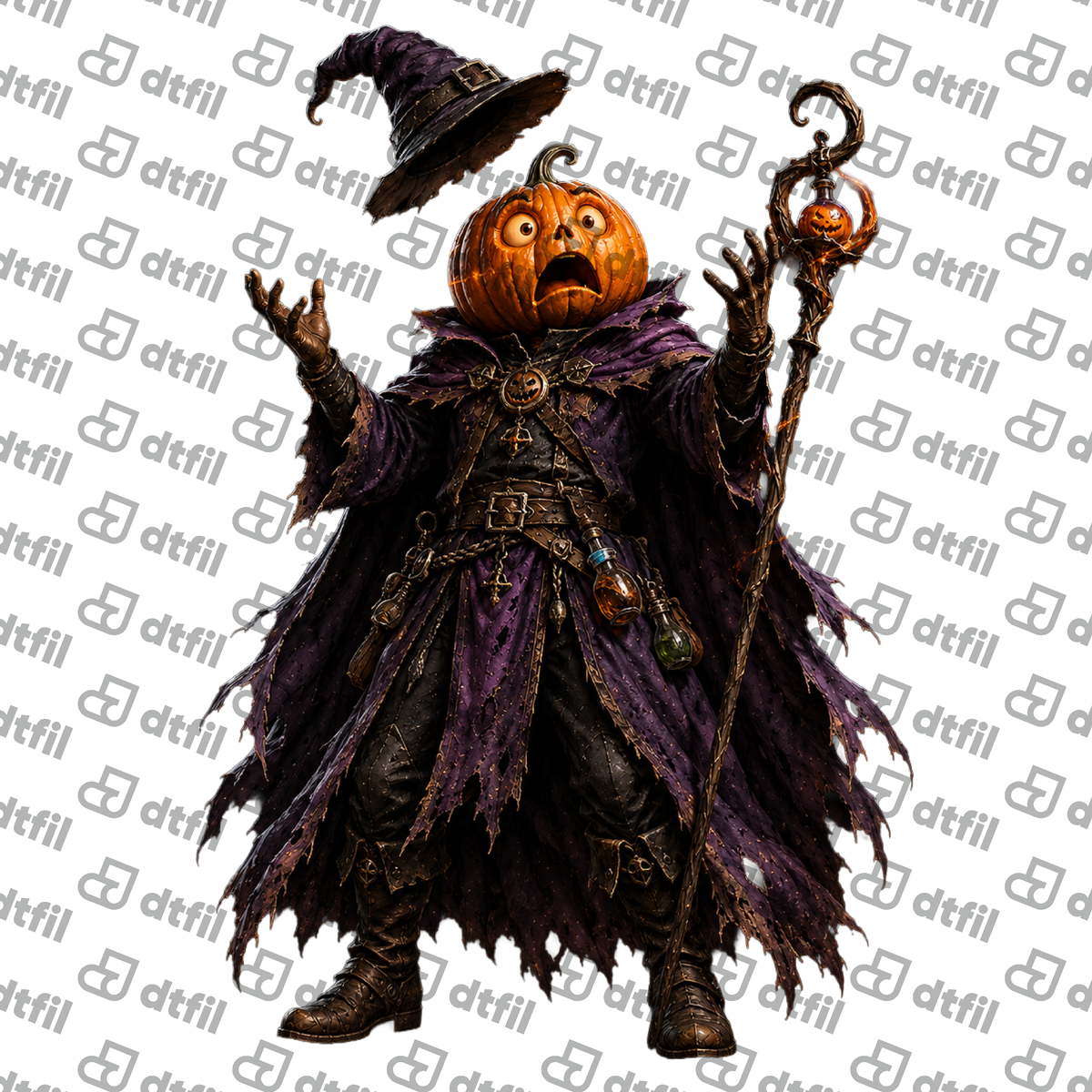 Halloween - Pumpkin Spellcaster
