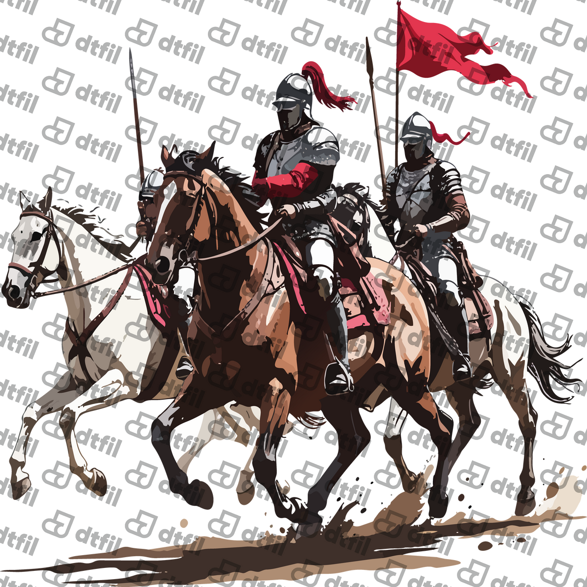 Animals - Medieval Cavalry Charge