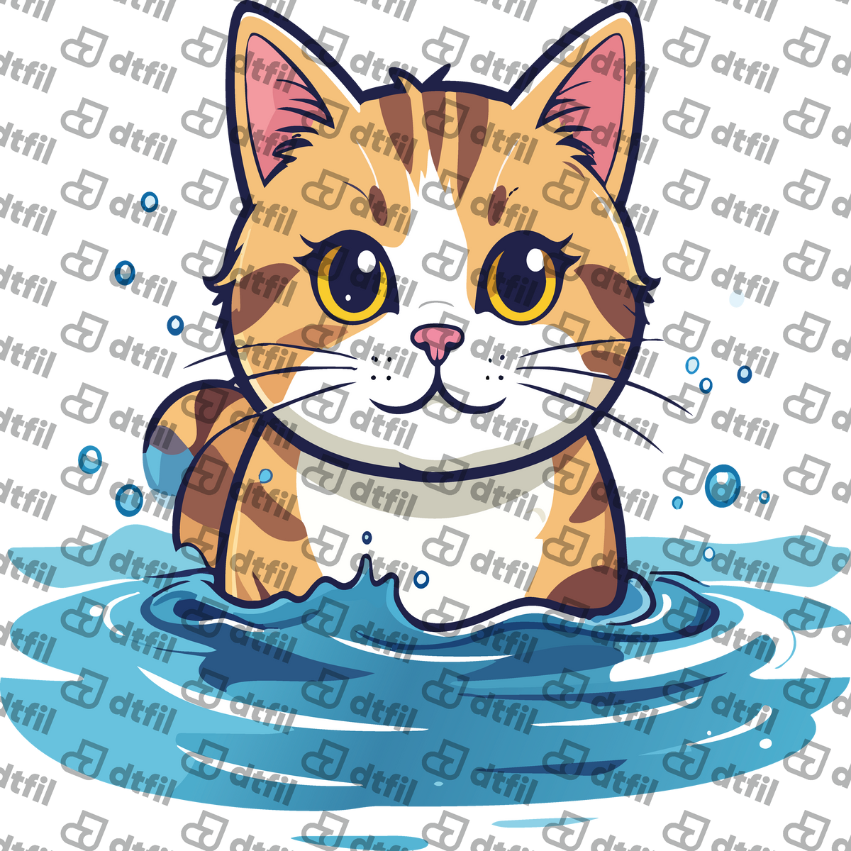 Animals - Splashy Kitten
