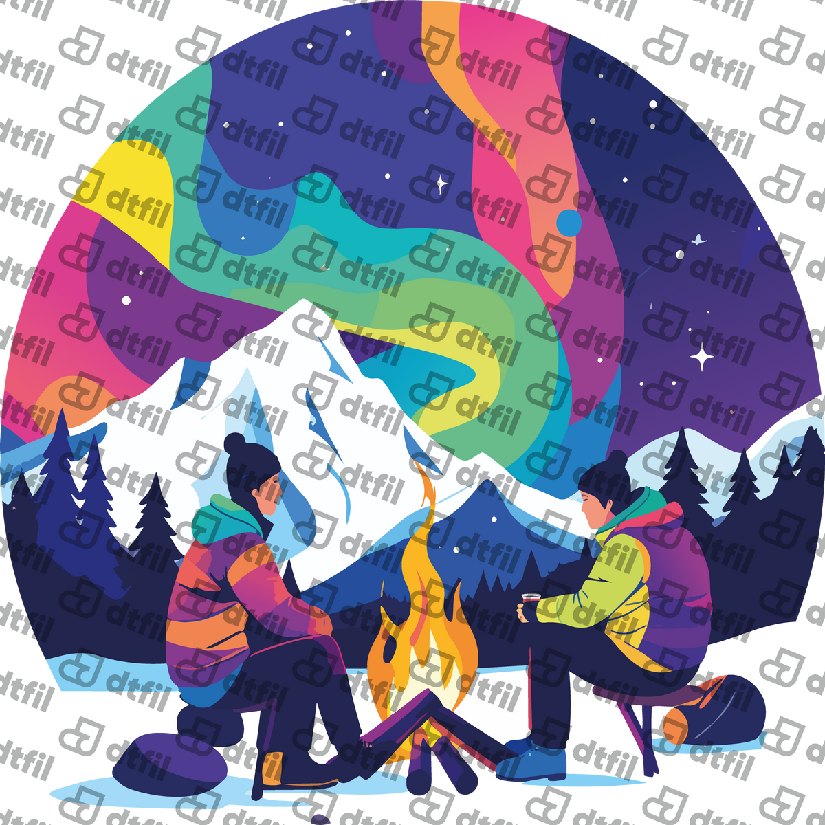 Winter Olympics - Aurora Campfire Retreat