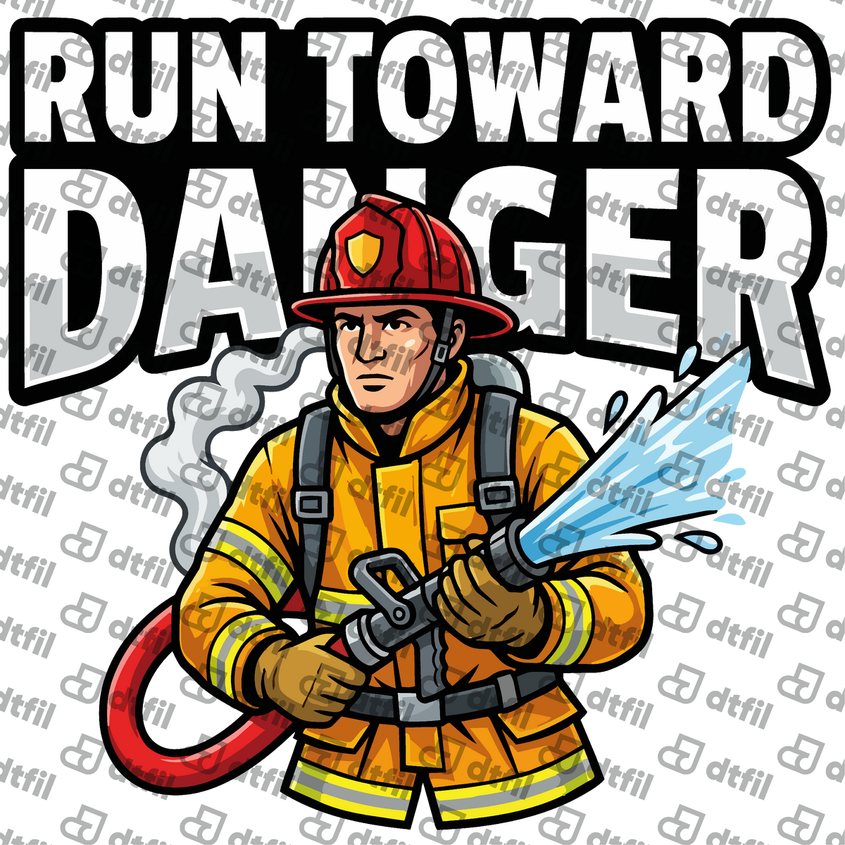 Occupation - Run Toward Danger Firefighter