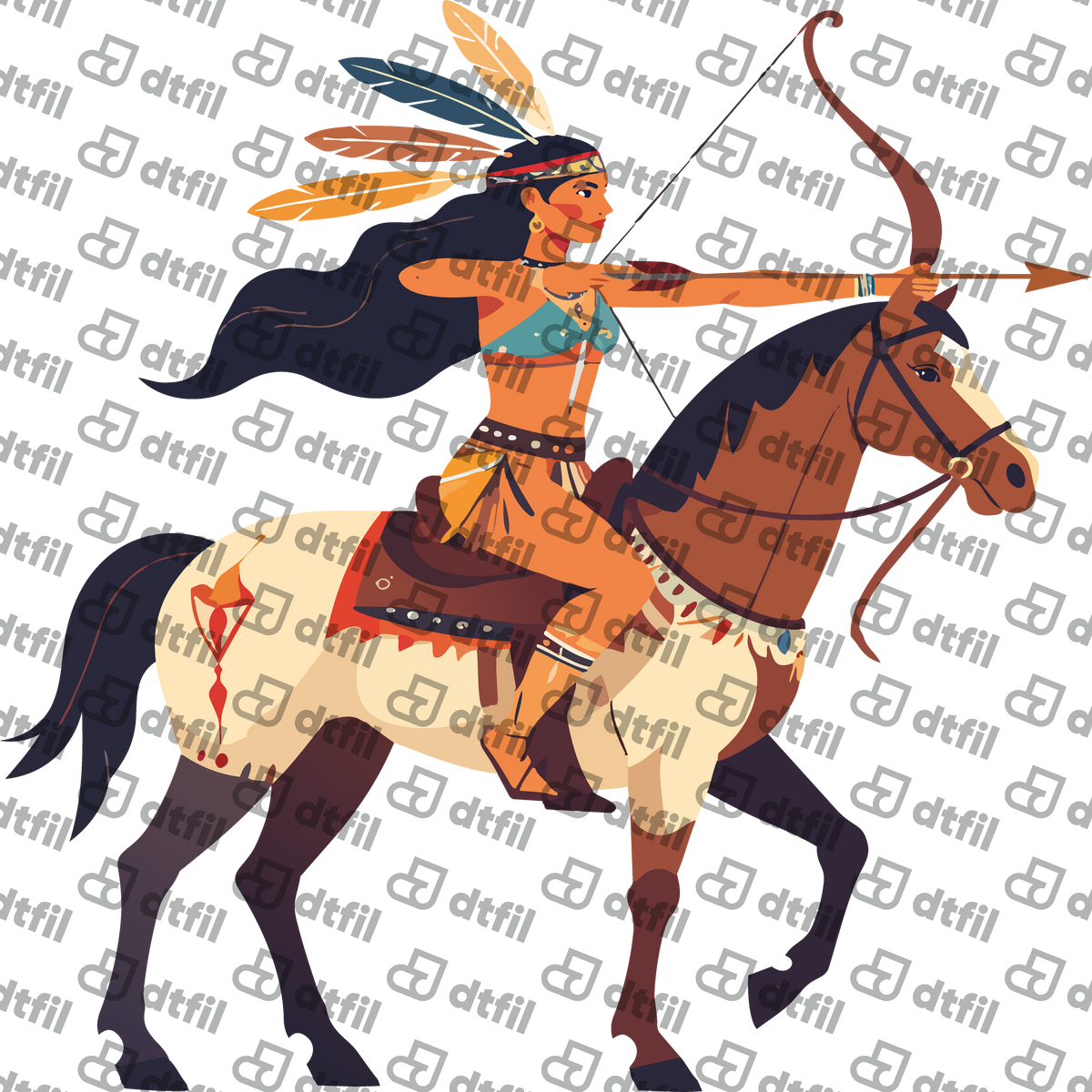 Animals - Spirit Horse Archer