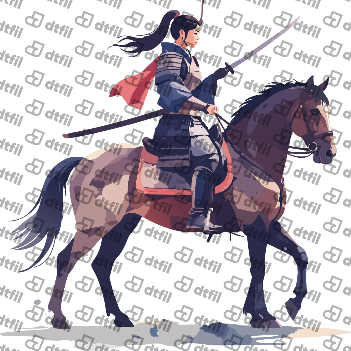 Animals - Samurai Horse Guardian