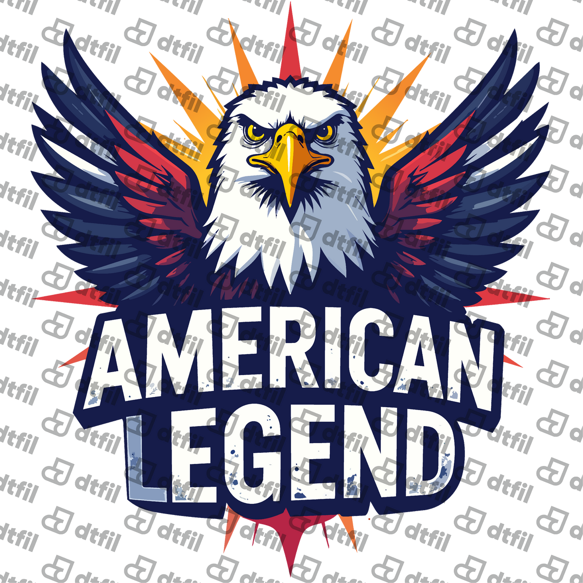 4th of July - Fierce American Legend