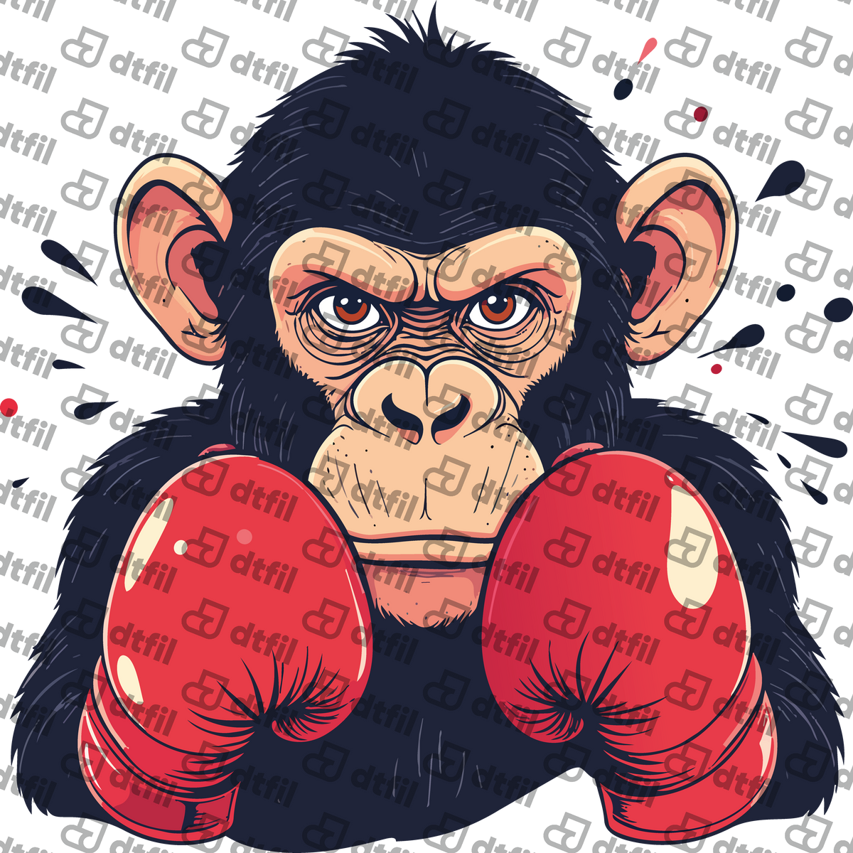 Animals - Boxing Chimpanzee