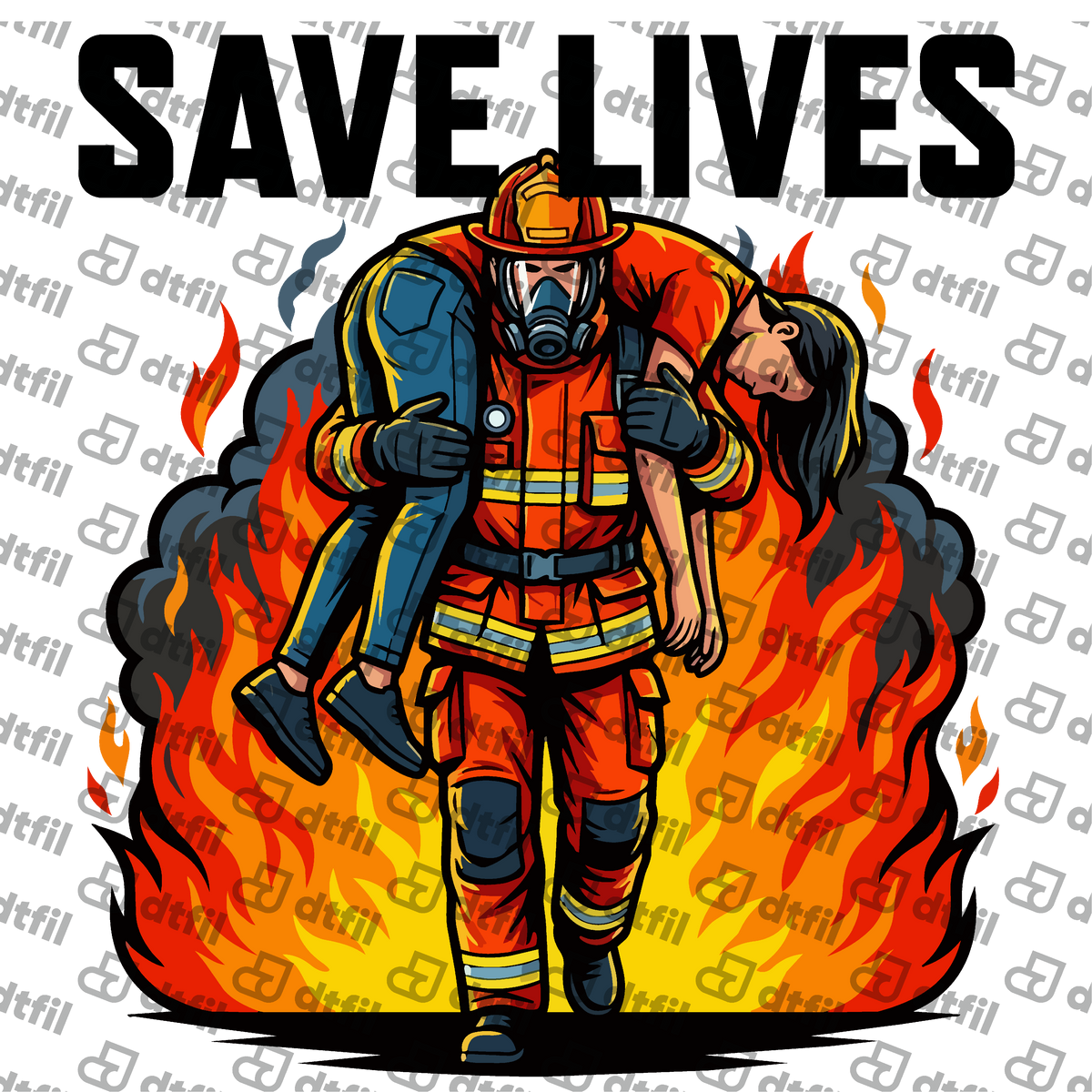 Occupation - Heroic Firefighter Rescue