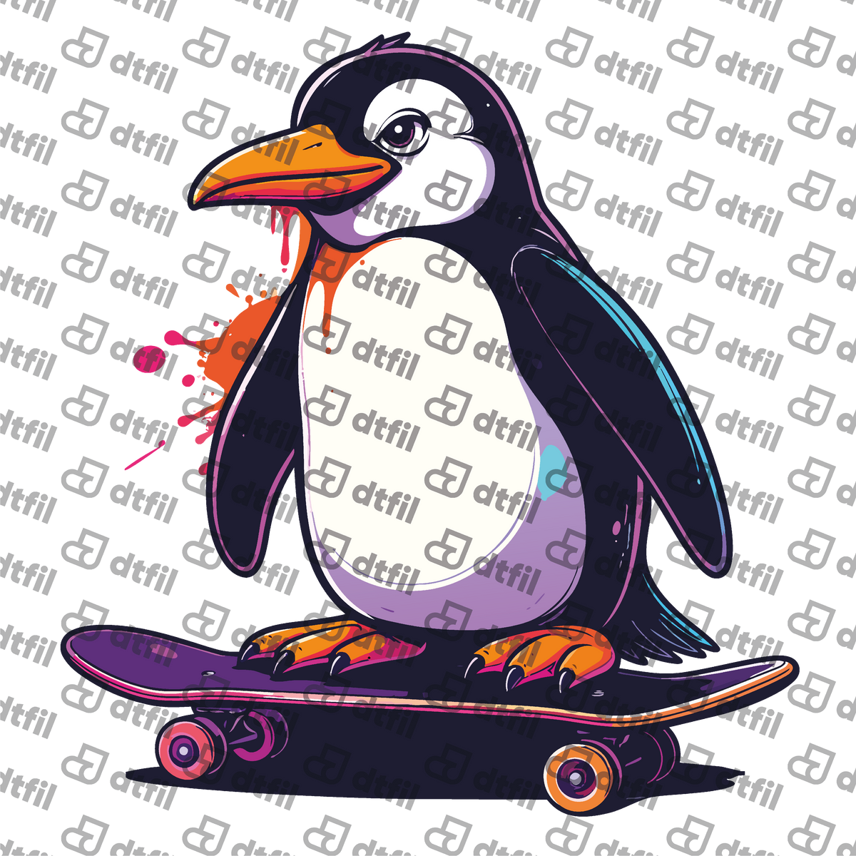 Animals - Cool Skater Penguin