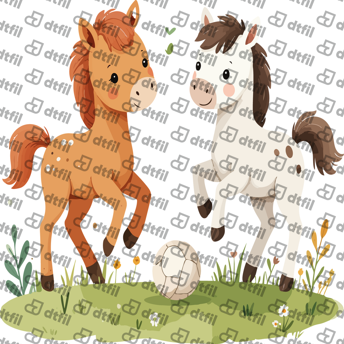 Animals - Playful Pony Pals