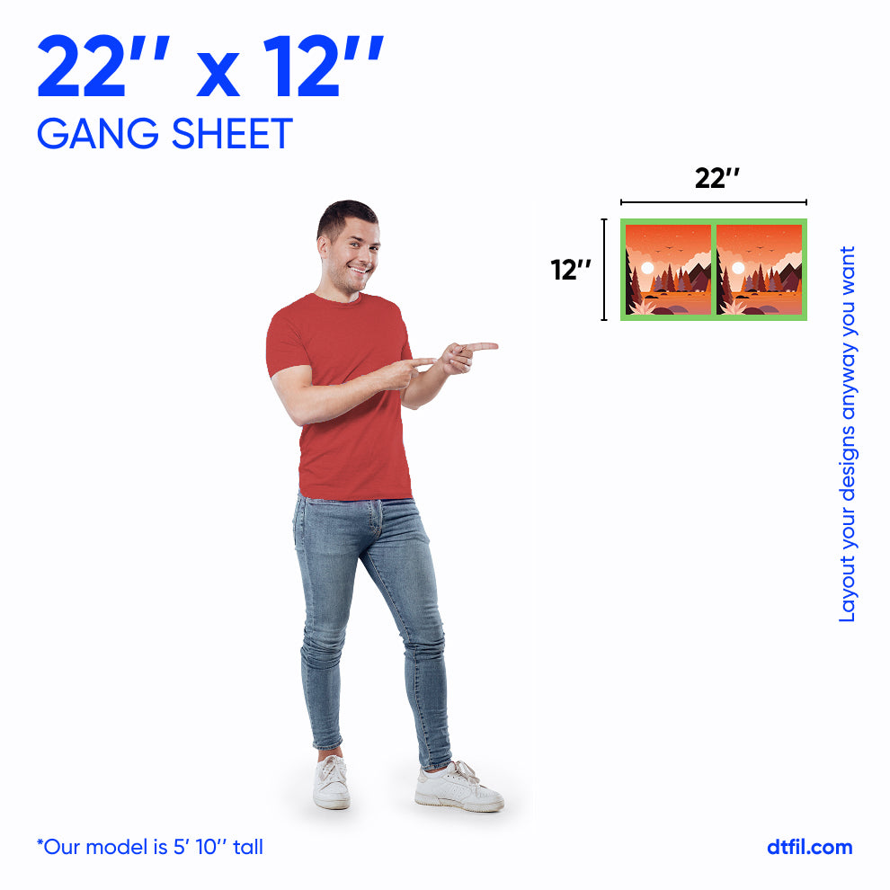 DTF Transfers - Auto Gang Builder
