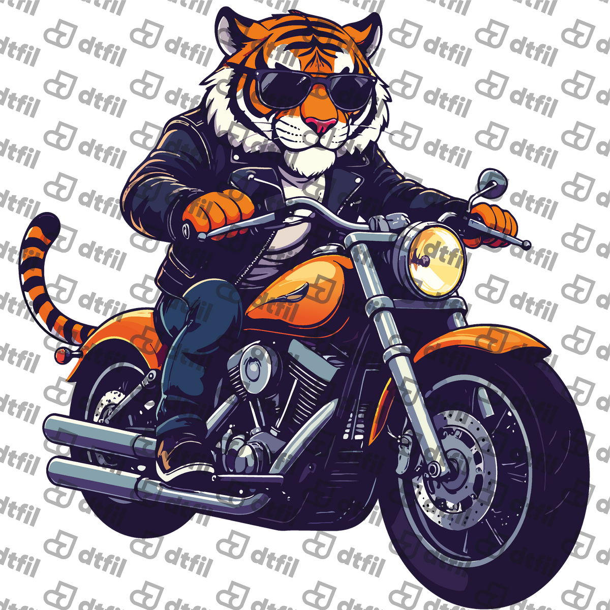 Animals - Rebel Rider Tiger