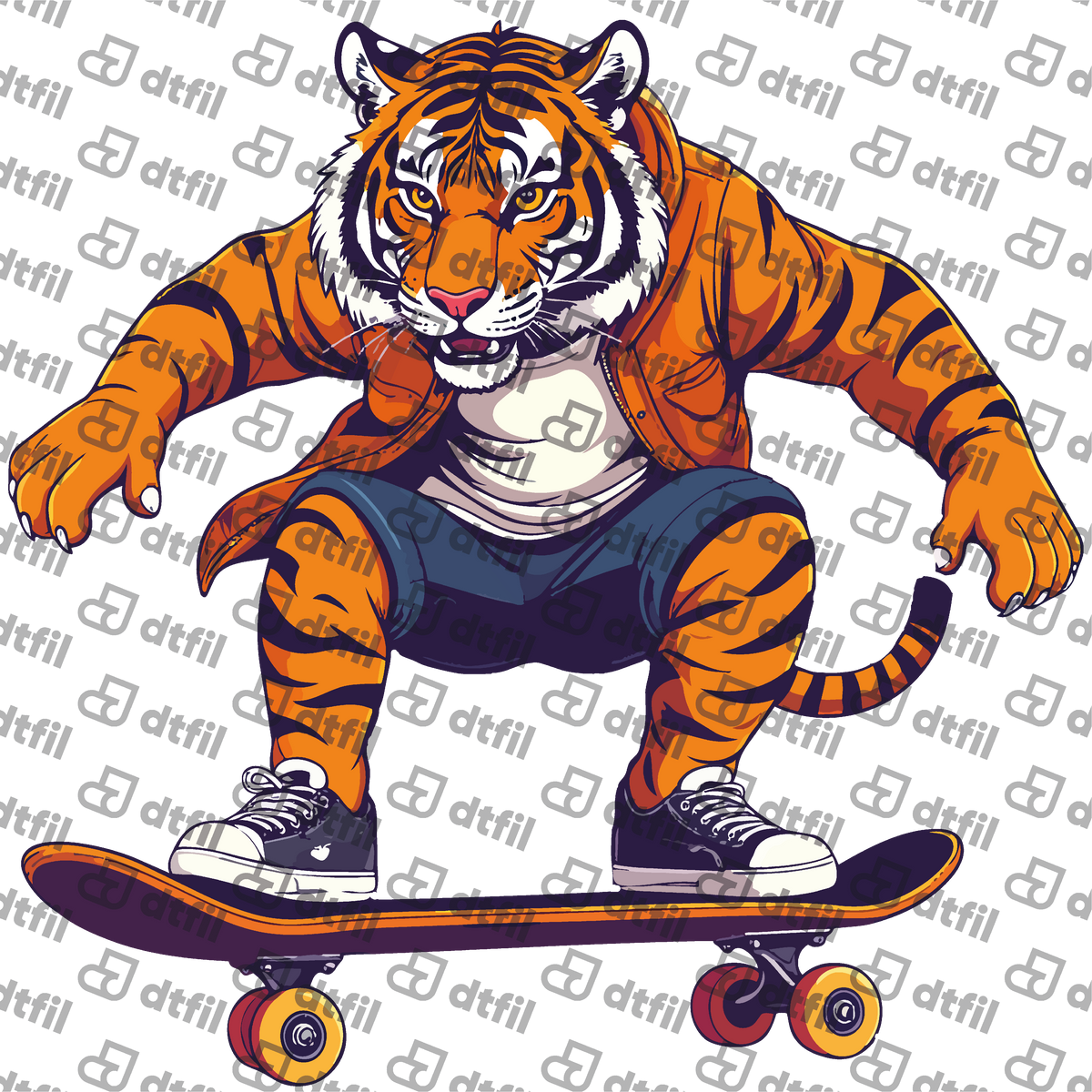 Animals - Shredding Skate Tiger