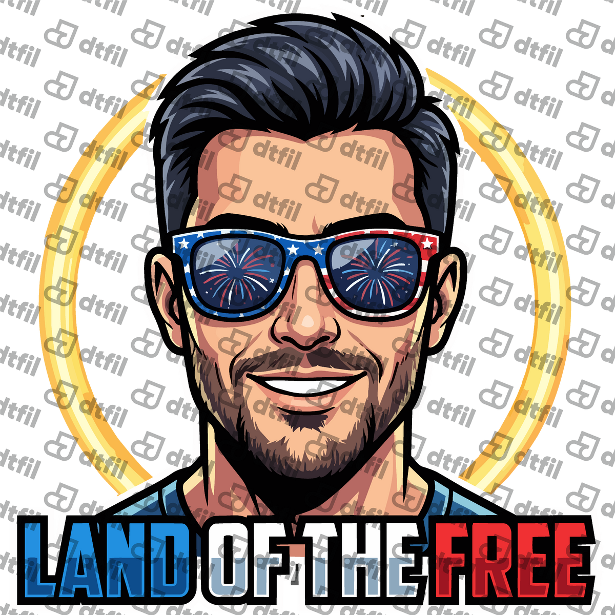 4th of July - Land of the Free Fireworks