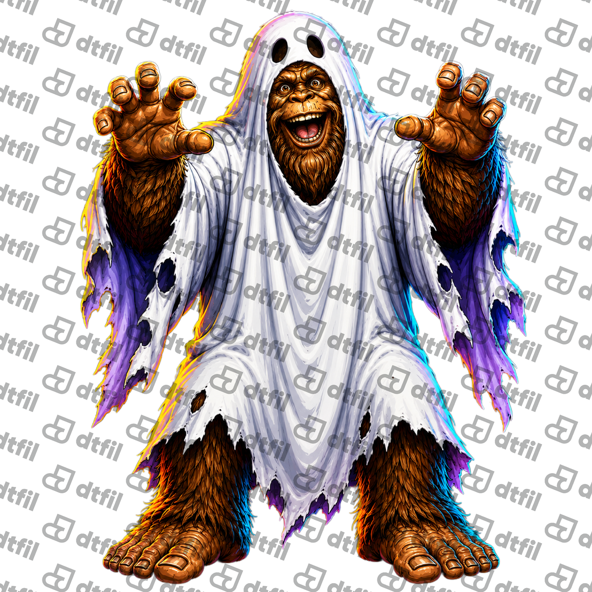 Halloween - Ghostly Bigfoot