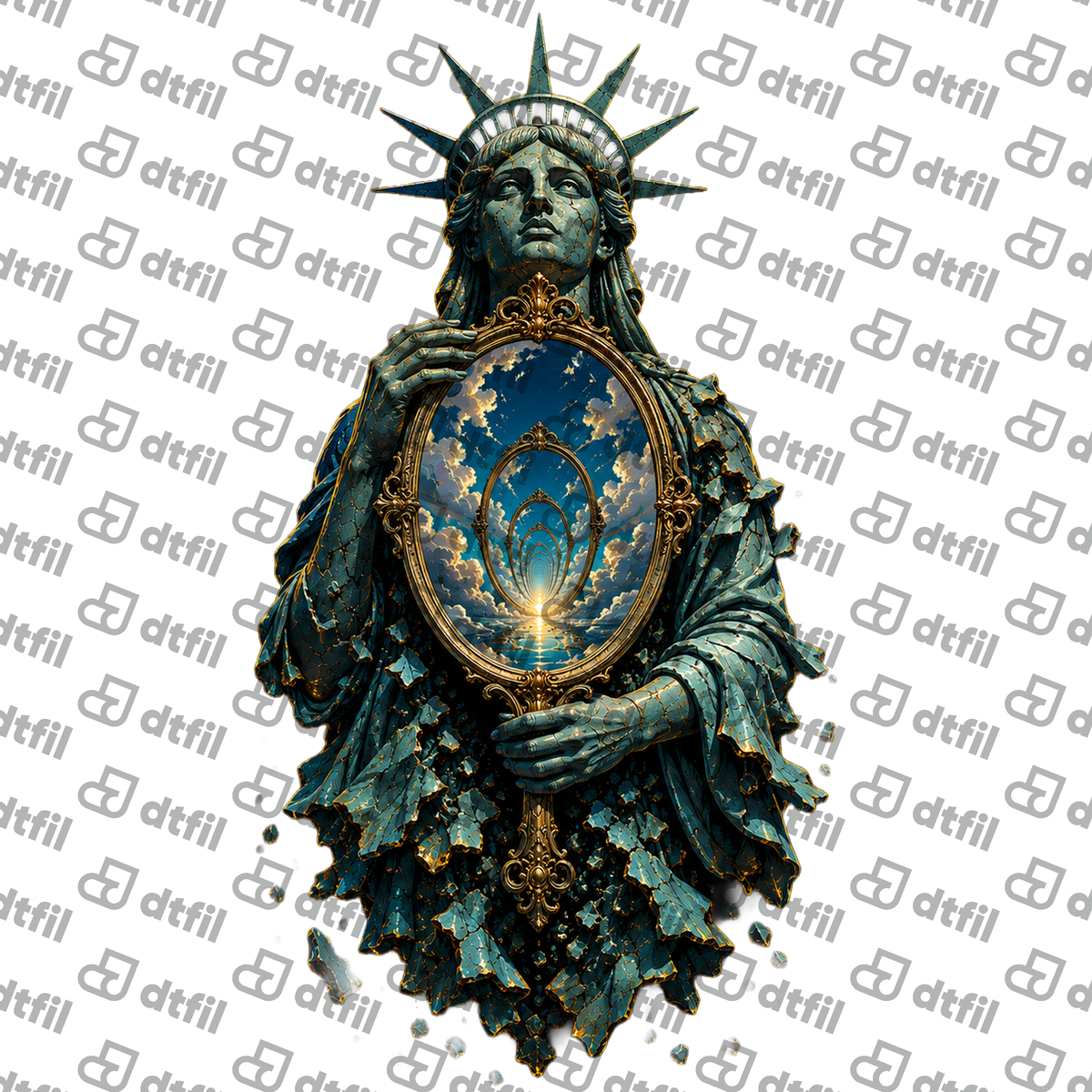 Art - Infinite Reflection Liberty