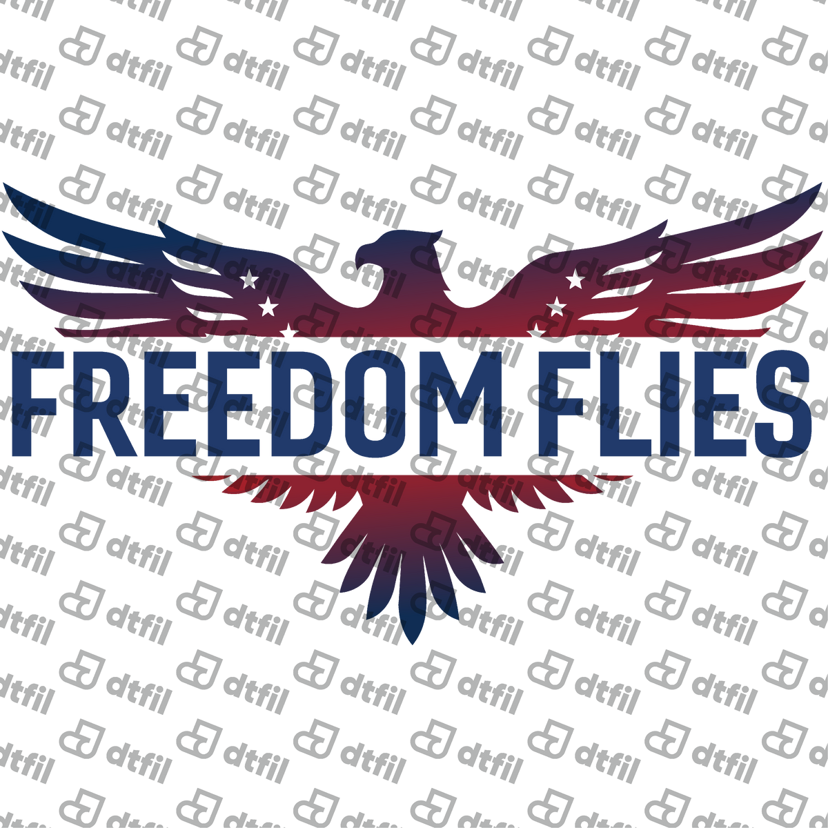 4th of July - Gradient Freedom Flies