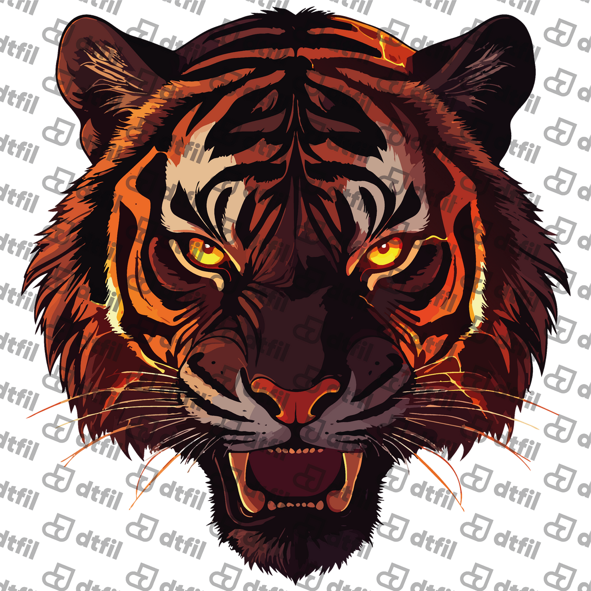 Animals - Fiery Ember Tiger