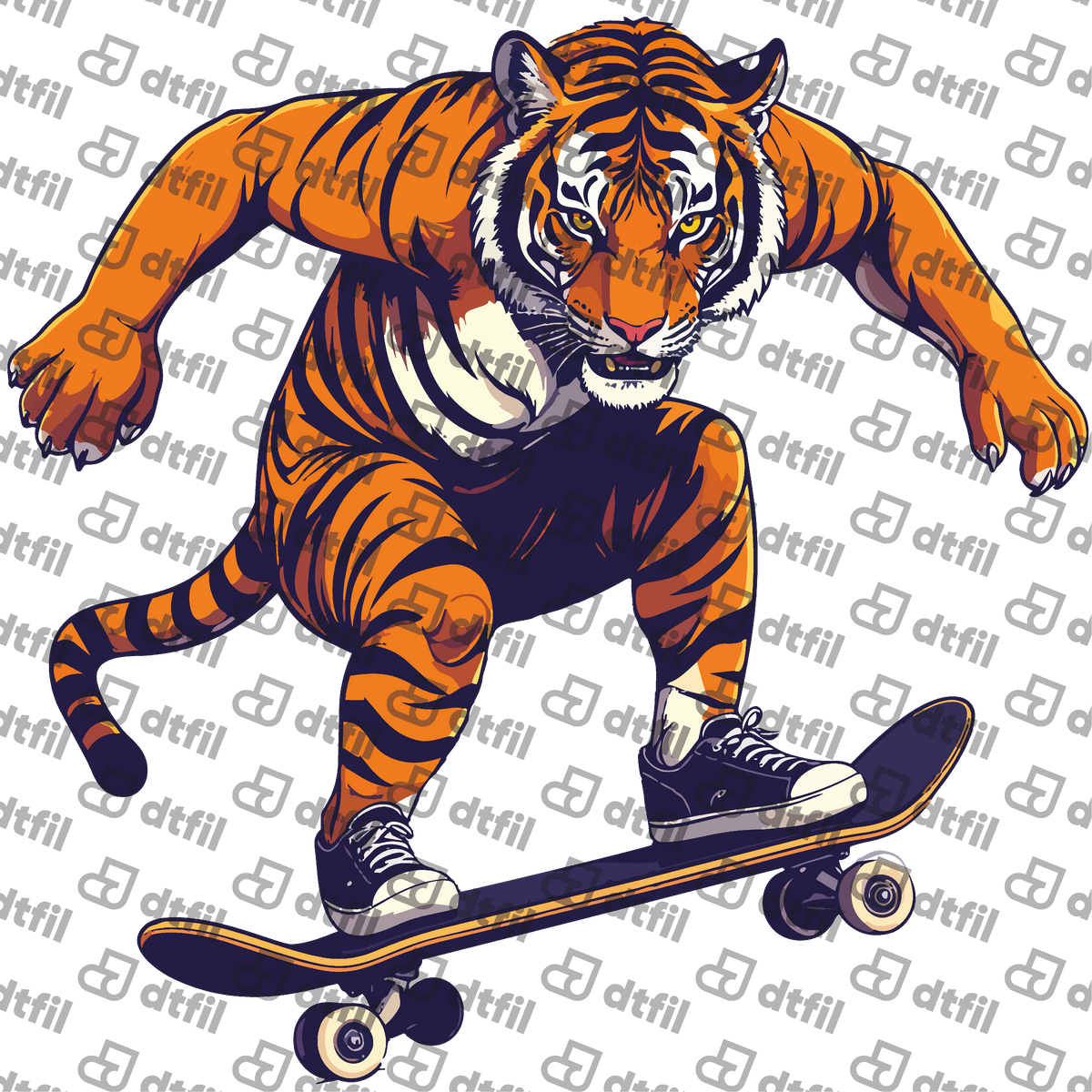 Animals - Shredding Skater Tiger