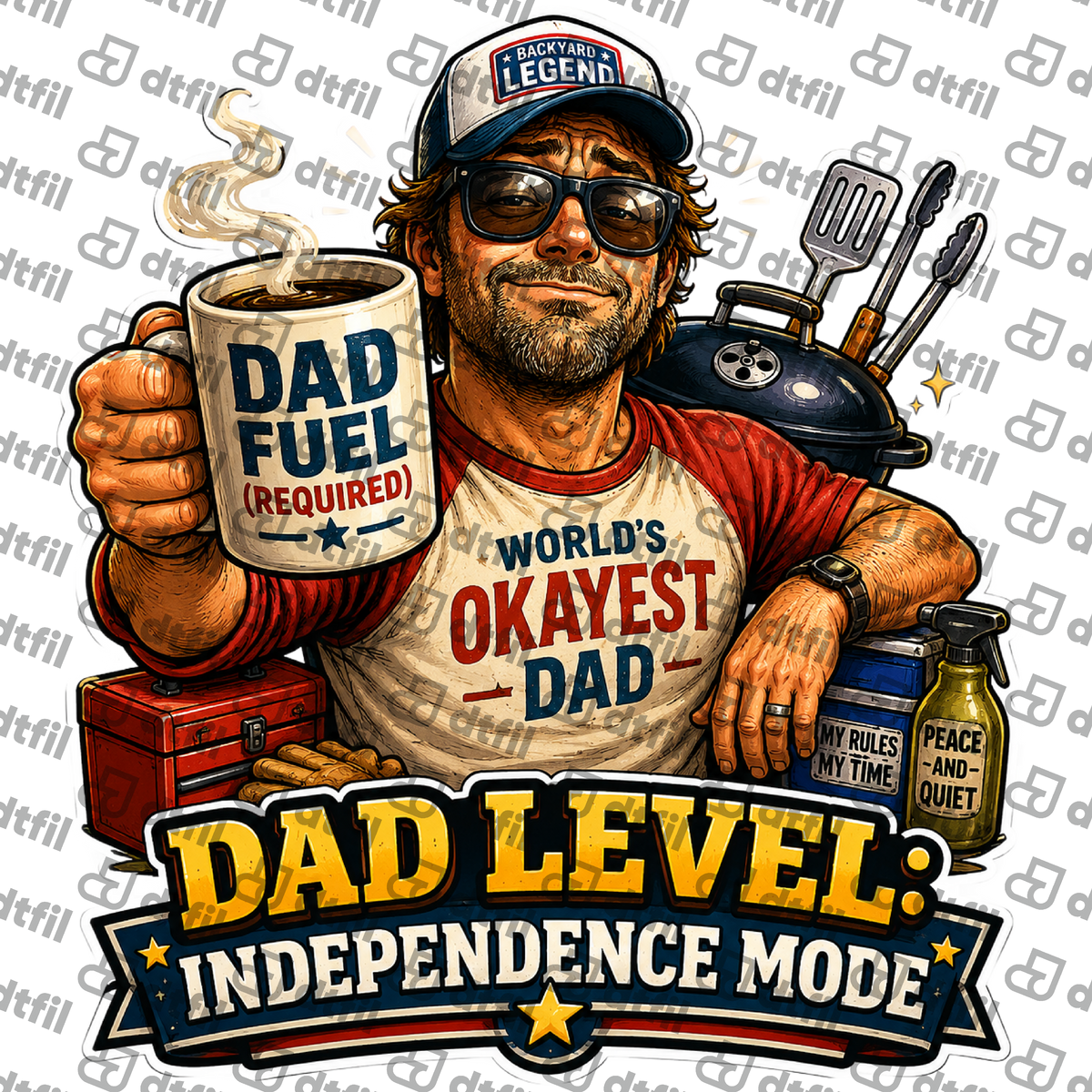 4th of July - Dad Level: Independence Mode