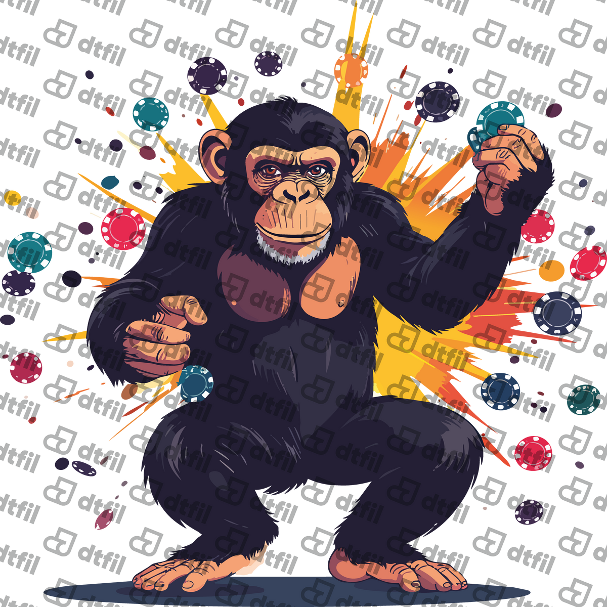 Animals - Jackpot High-Roller Chimpanzee