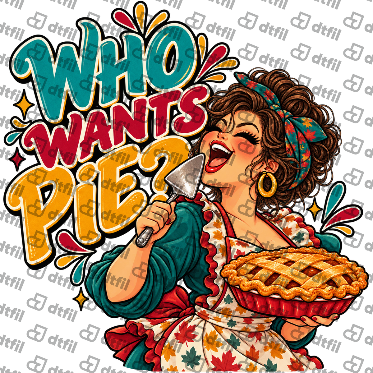 Thanksgiving - Who Wants Pie? Queen