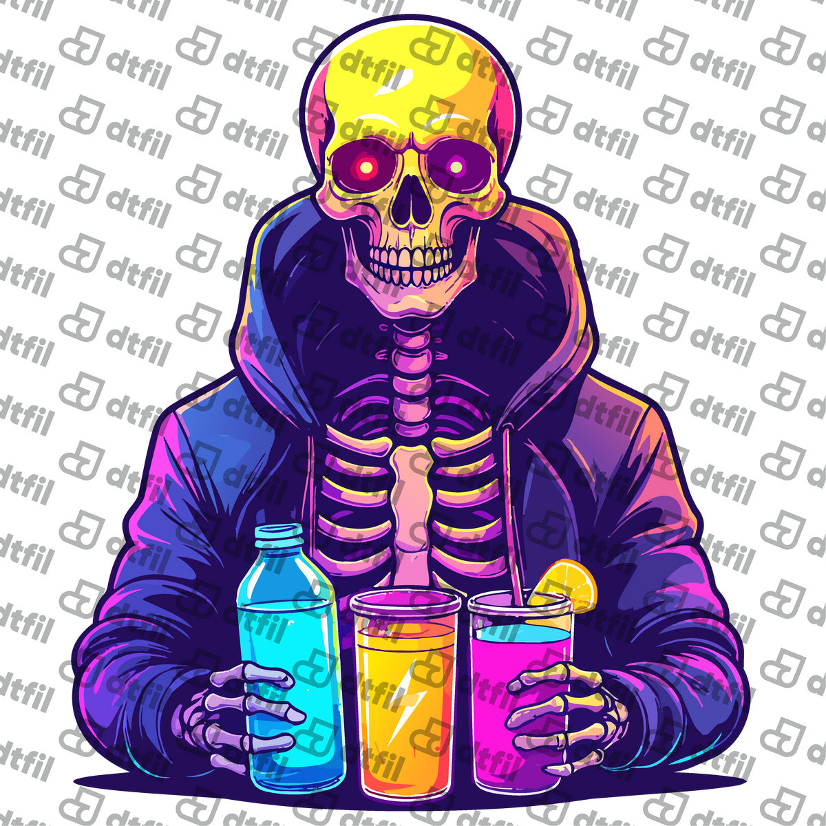 Warriors & Legends - Midnight Energy Skeleton