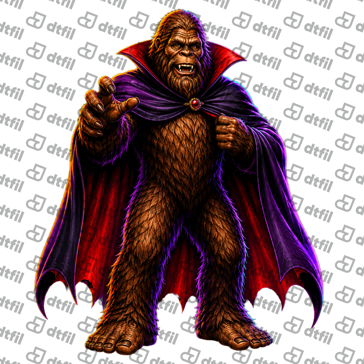 Halloween - Vampire Bigfoot