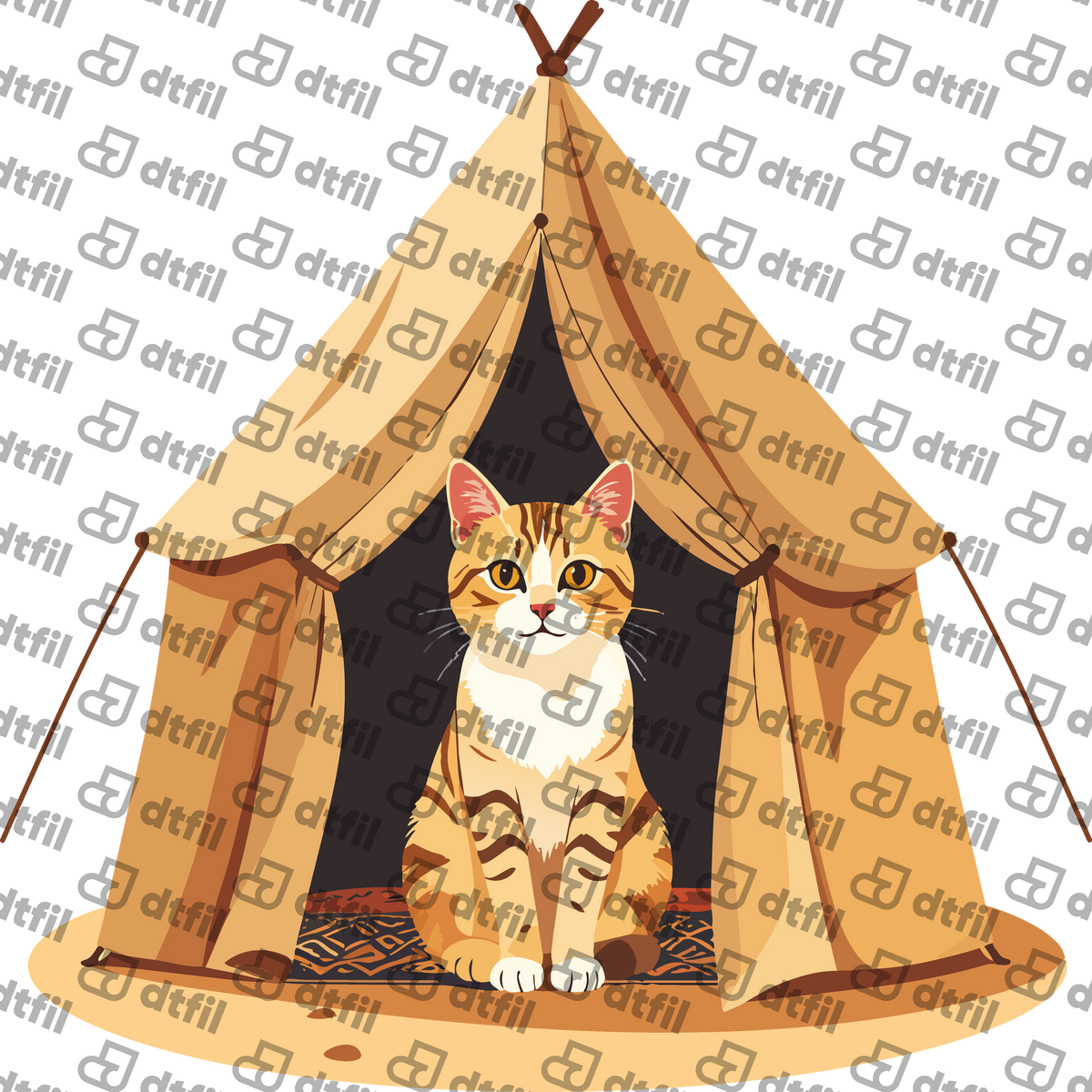 Animals - Cozy Camp Cat