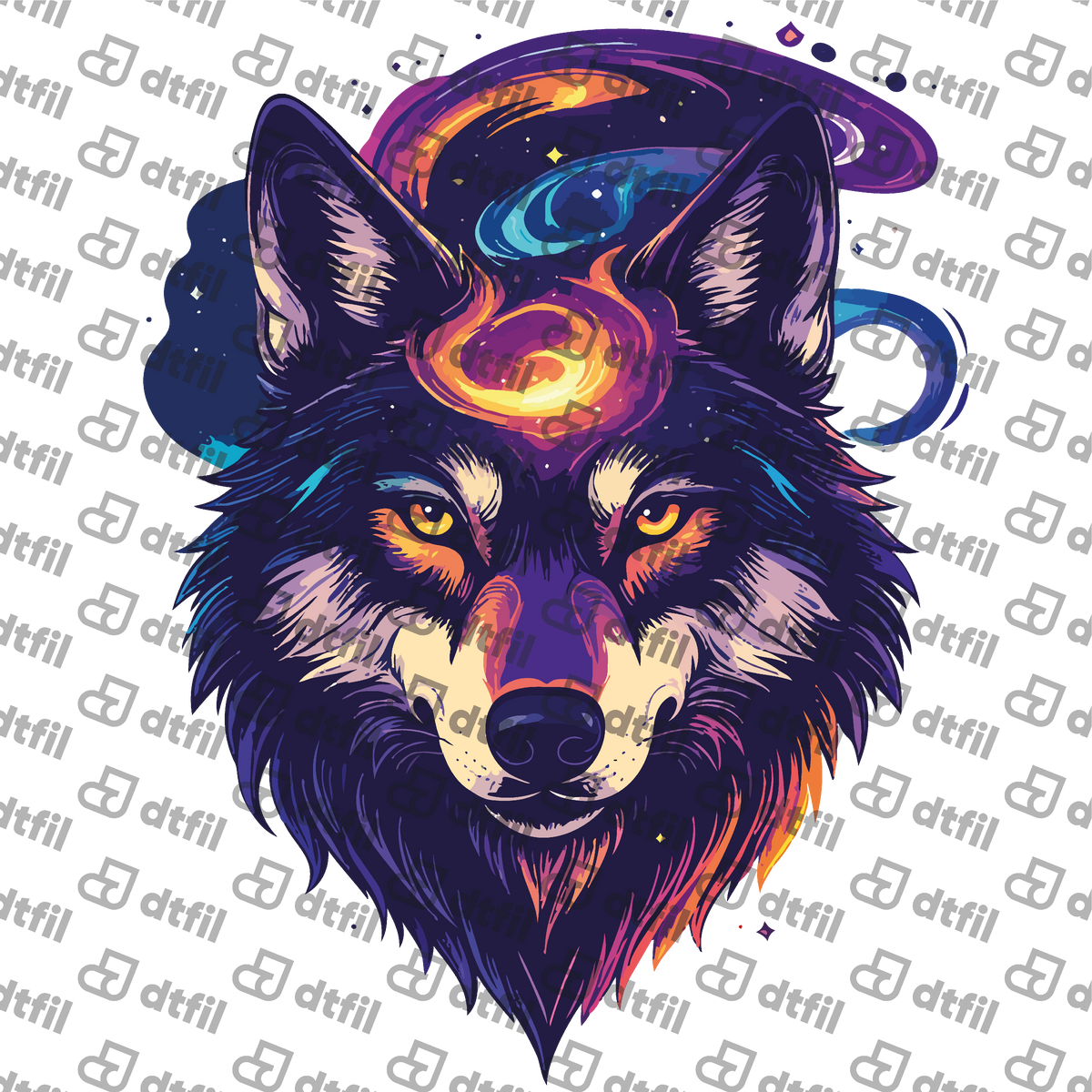 Animals - Cosmic Spirit Wolf